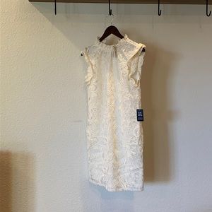 New Express Ivory Dress- Small